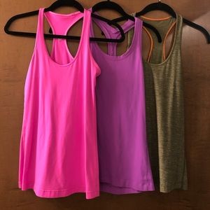 lululemon tank tops (bundle)